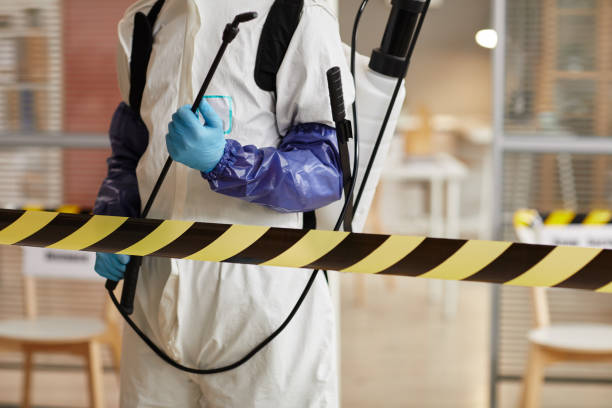 Professional Biohazard technician working in Warren, AR